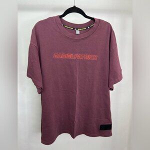 Adidas Daniel Patrick x James Harden Maroon T-Shirt Mens XL FR5636 New
